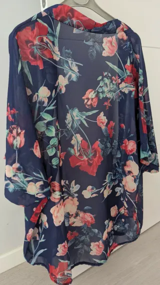 Kimono ligero flores