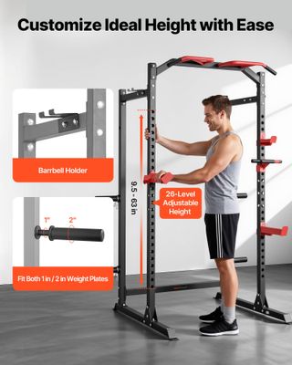 Basic Power Rack Allenamento da Palestra Domestica