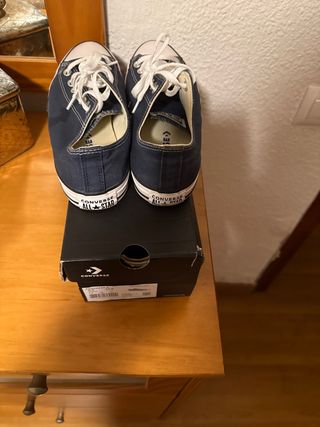 Zapatillas converse azul marino talla 42