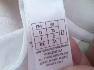 Soutien-gorge Avon 90D rembourré et armaturé