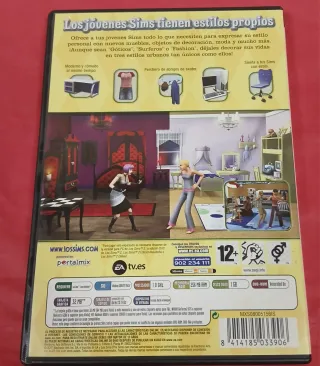 LOS SIMS 2 JOVENES URBANOS ACCESORIOS