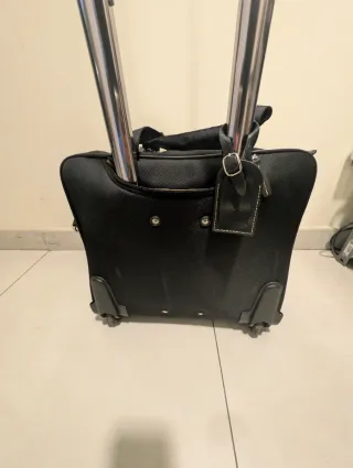 Maletín/ maleta de viaje ruedas Emidio Tucci negro