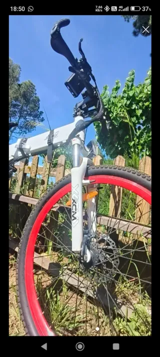 Talla M Bici BTT plegable e-bike con batería