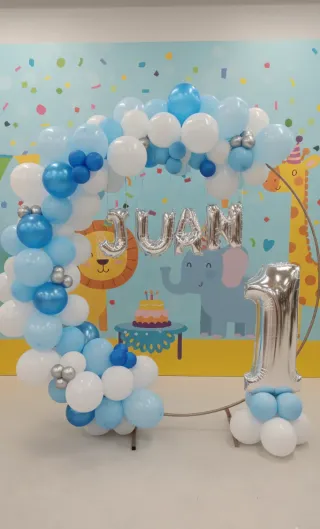 Composiciones de globos para eventos