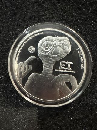 Onza Plata ET 40 aniversario Niue 2022