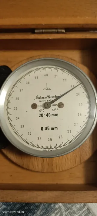 Misuratore rapido per gole vintage