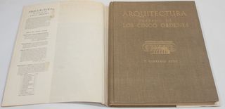 ARQUITECTURA. TRAZADO DE LOS CINCO ORDENES.