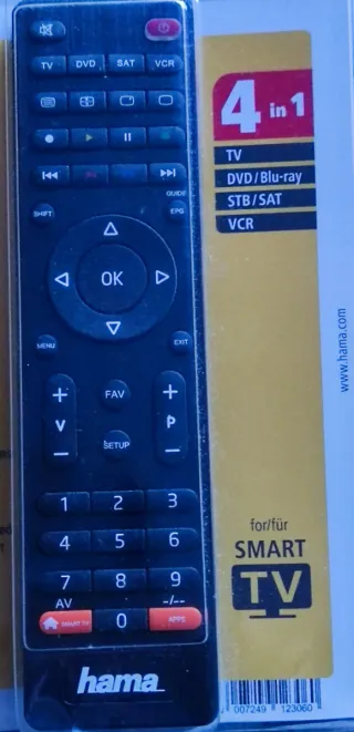 Mando universal hasta 4 dispositivos