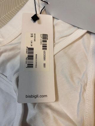 Slip b.MAN uomo bianco nuovo con etichetta