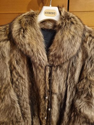 Pelliccia Marmotta Vintage Iceberg Anni '80