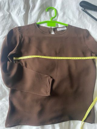 Blusa Yves Saint Laurent Marrón