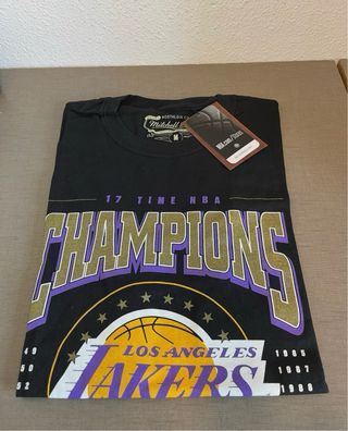 Los Angeles Lakers gorra New Era + shirt Mitchell
