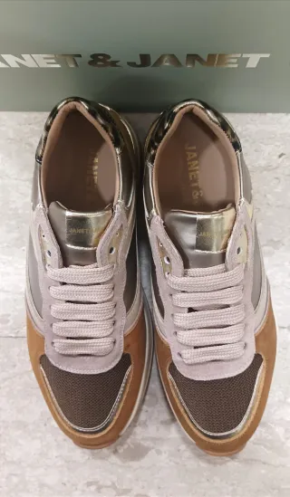 Sneaker Donna in pelle