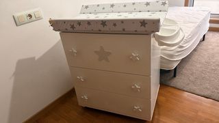 Mueble cambiador bebe