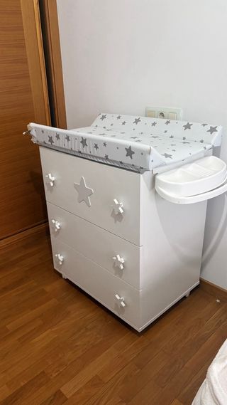 Mueble cambiador bebe