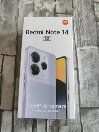 Xiaomi Redmi note 14 5G 256gb PRECINTADO
