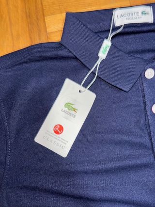 Polo Lacoste Blu Uomo Taglia M