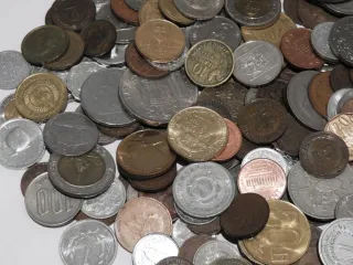 Lote 205 Monedas Antiguas Mundo