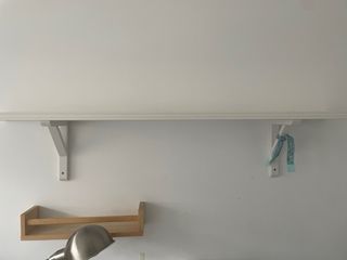 Balda con soporte de ikea