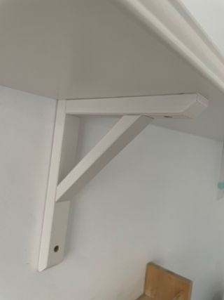 Balda con soporte de ikea