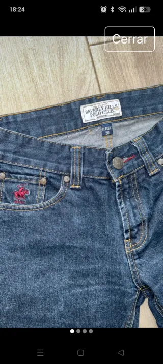Bervely Hills polo Club vaquero hombre talla S