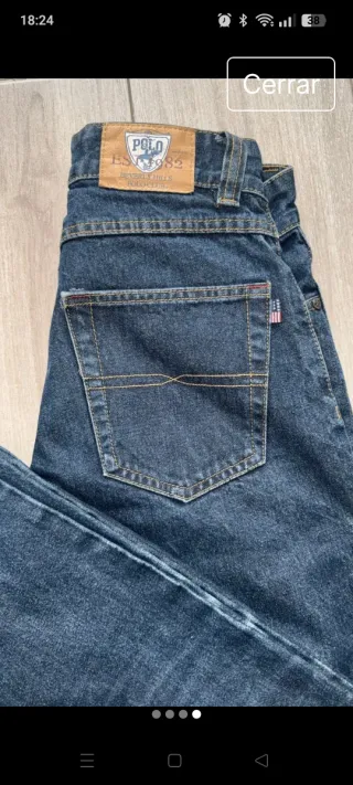 Bervely Hills polo Club vaquero hombre talla S