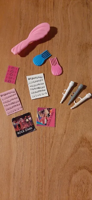 3 Barbie Rockers 1985