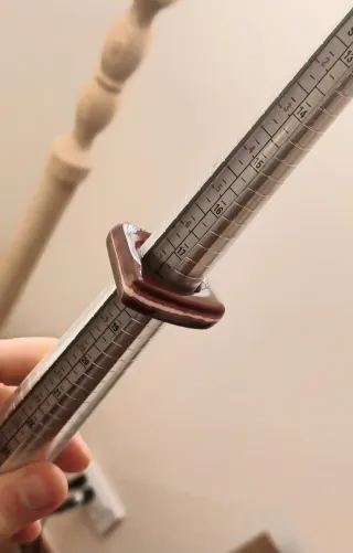 Anello quadrato stile anni '70