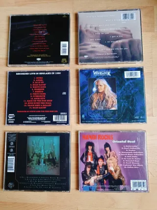 CDS ROCK HEAVY METAL