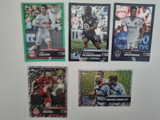 Lote 70 cartas MLS USA Topps