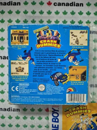 The Incredible Crash Dummies Game Boy