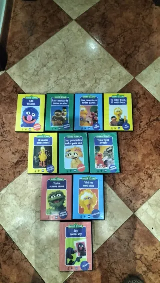 DVD barrio sésamo