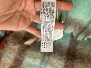 Manta Lana Zara Home - Efecto Mohair