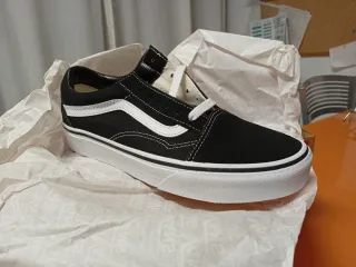Vans Old Skool Negro/Blanco Talla 38.5