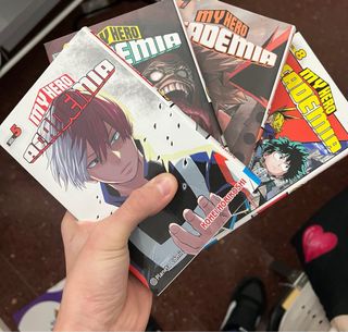 My hero academia manga 1-13