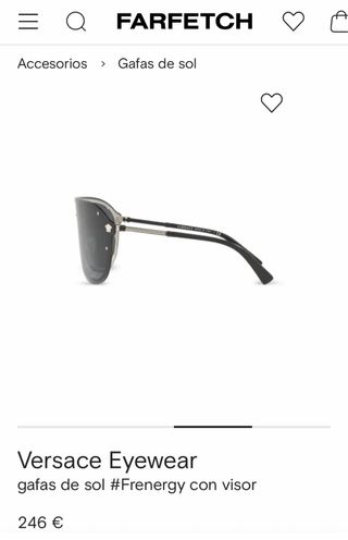 Gafas Versace.