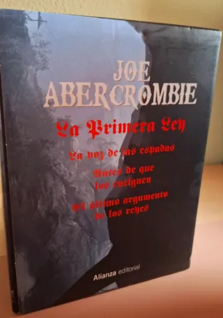 Estuche trilogia primera ley Joe Abercrombie