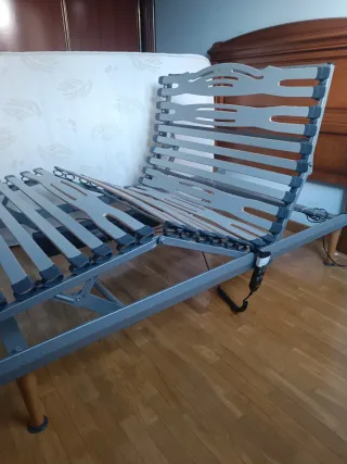 Somier articulado eléctrico 105x190cm con mando