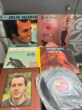 Lote 16 discos de vinilo grandes