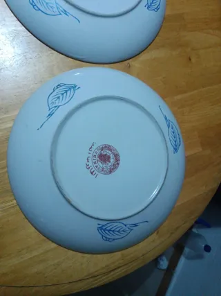 Dos fuentes XL porcelana imari