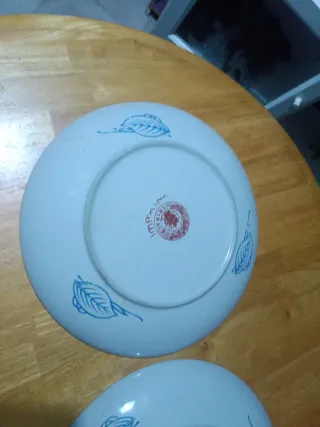 Dos fuentes XL porcelana imari