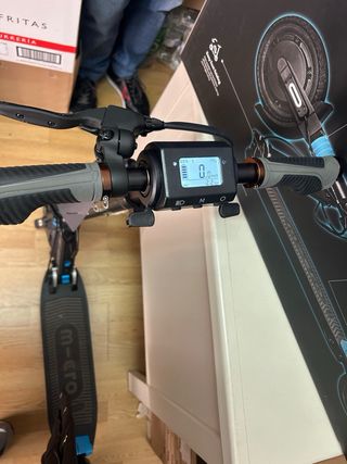 Patinete electrico plegable.