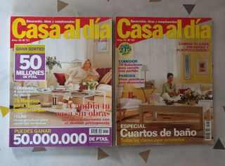 Lote 10 revistas de decoración, hogar e interiores