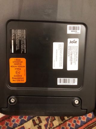 Silla Coche Joie i-Spin 360 Negra