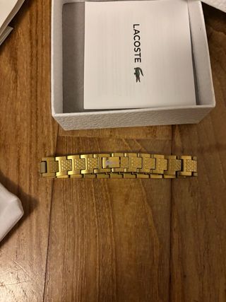 Braccialetto Oro Lacoste