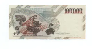 Banconota 100000 Lire Italia