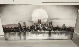 Cuadro Skyline Barcelona