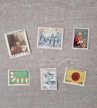 Serie francobolli Repubblica italiana