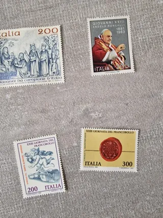Serie francobolli Repubblica italiana