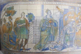 La Basílica de la Virgen del Prado y su cerámica.